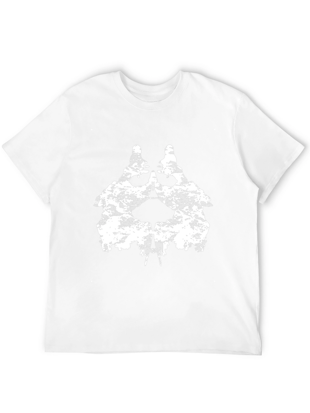 Grunge Skull Graphic Black T-Shirt