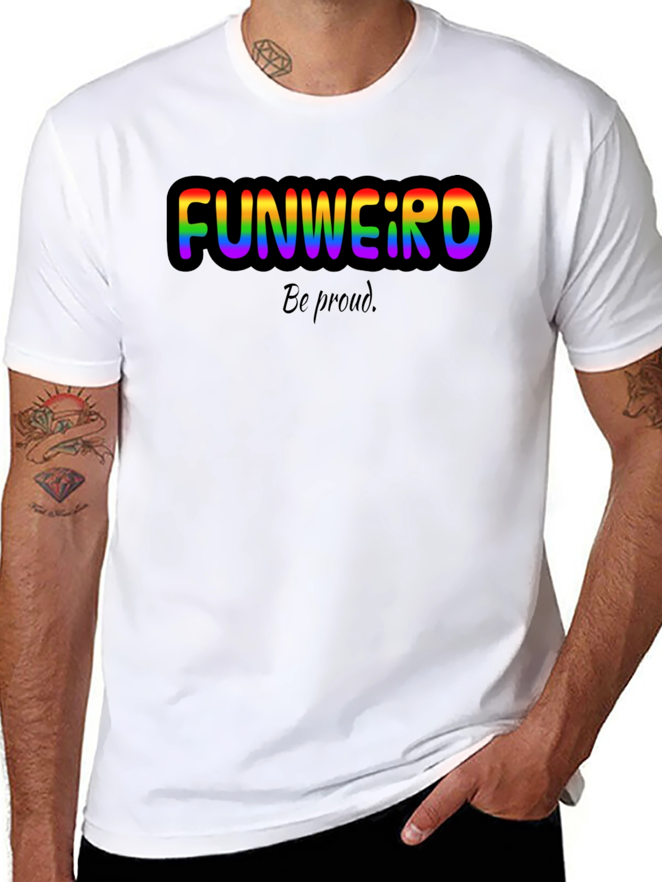 Funweird Pride Graphic T-Shirt