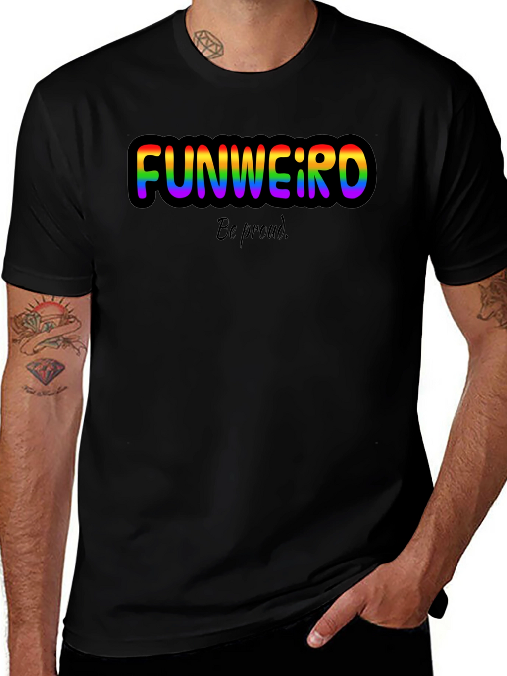 Funweird Pride Graphic T-Shirt