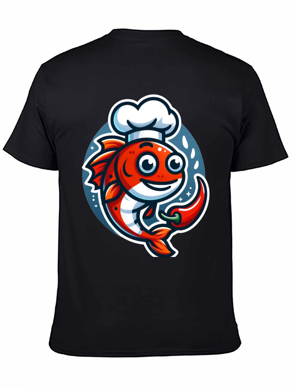 Chef Fish Graphic T-Shirt