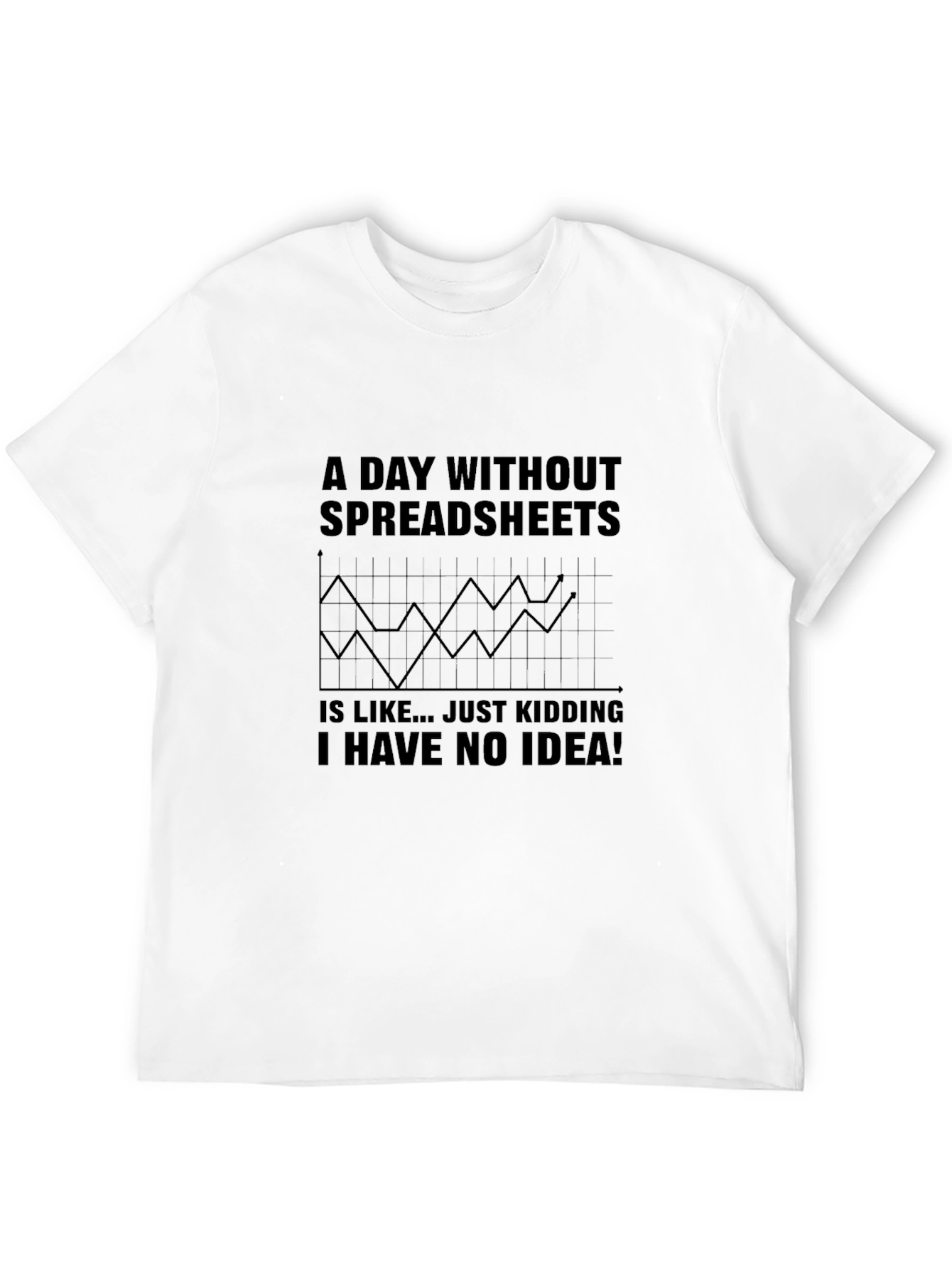 Spreadsheet Humor Graphic Tee