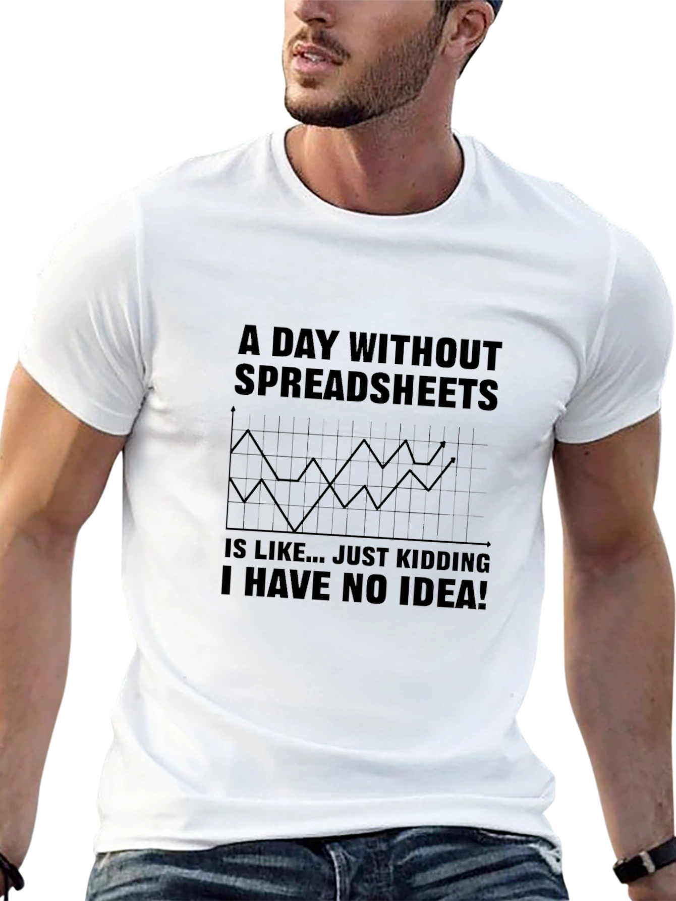 Spreadsheet Humor Graphic Tee