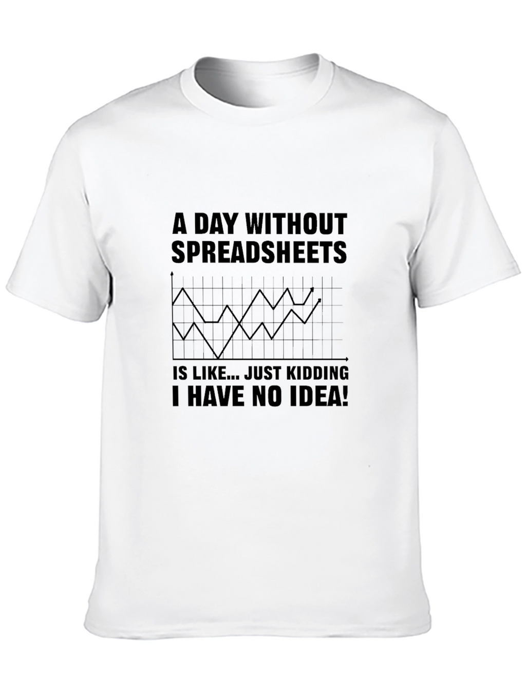 Spreadsheet Humor Graphic Tee