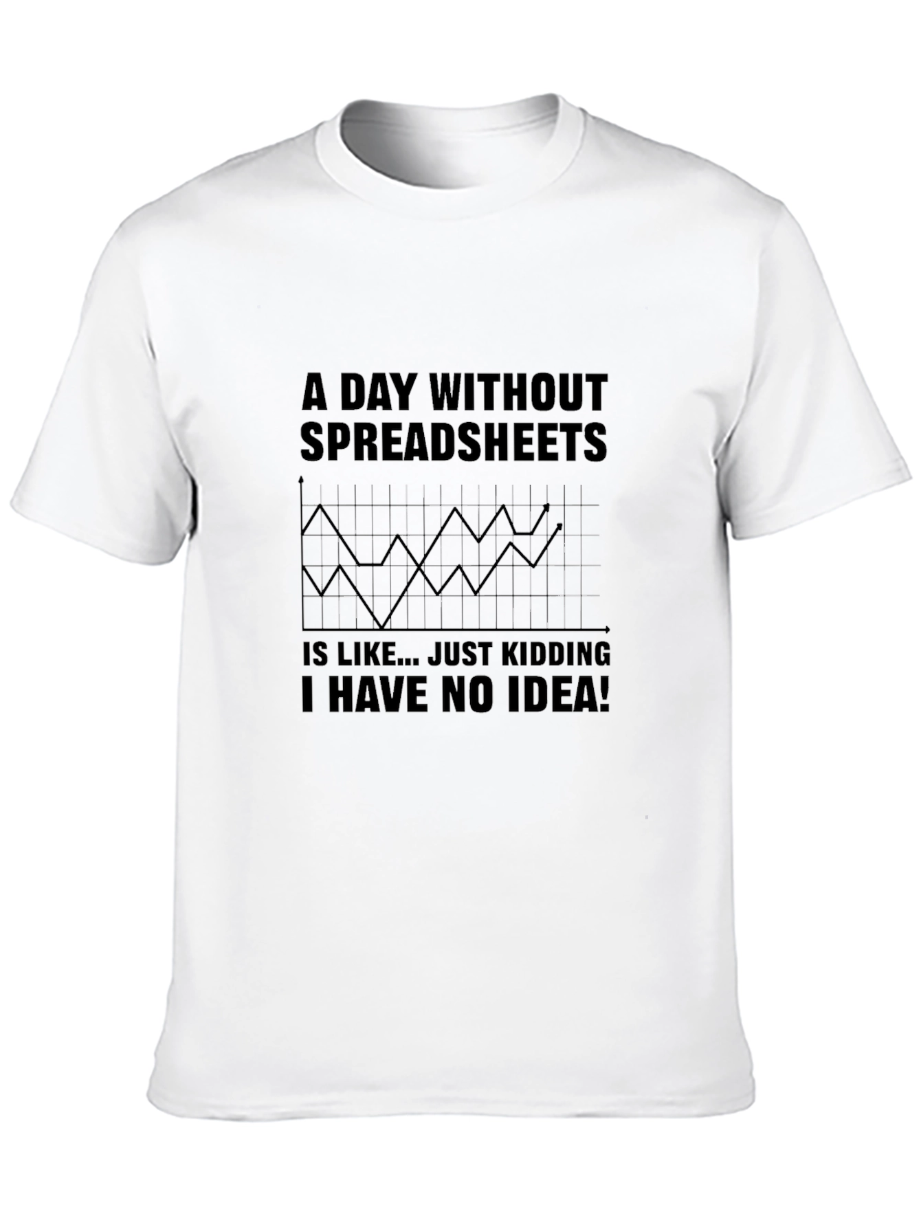 Spreadsheet Humor Graphic Tee