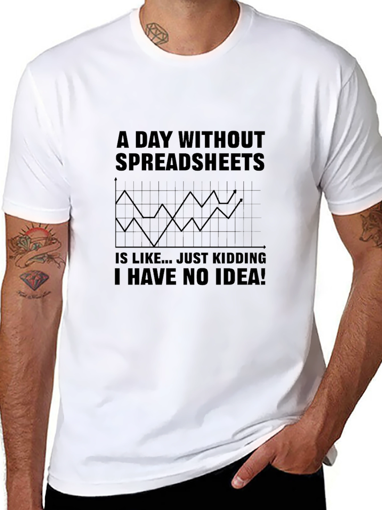 Spreadsheet Humor Graphic Tee