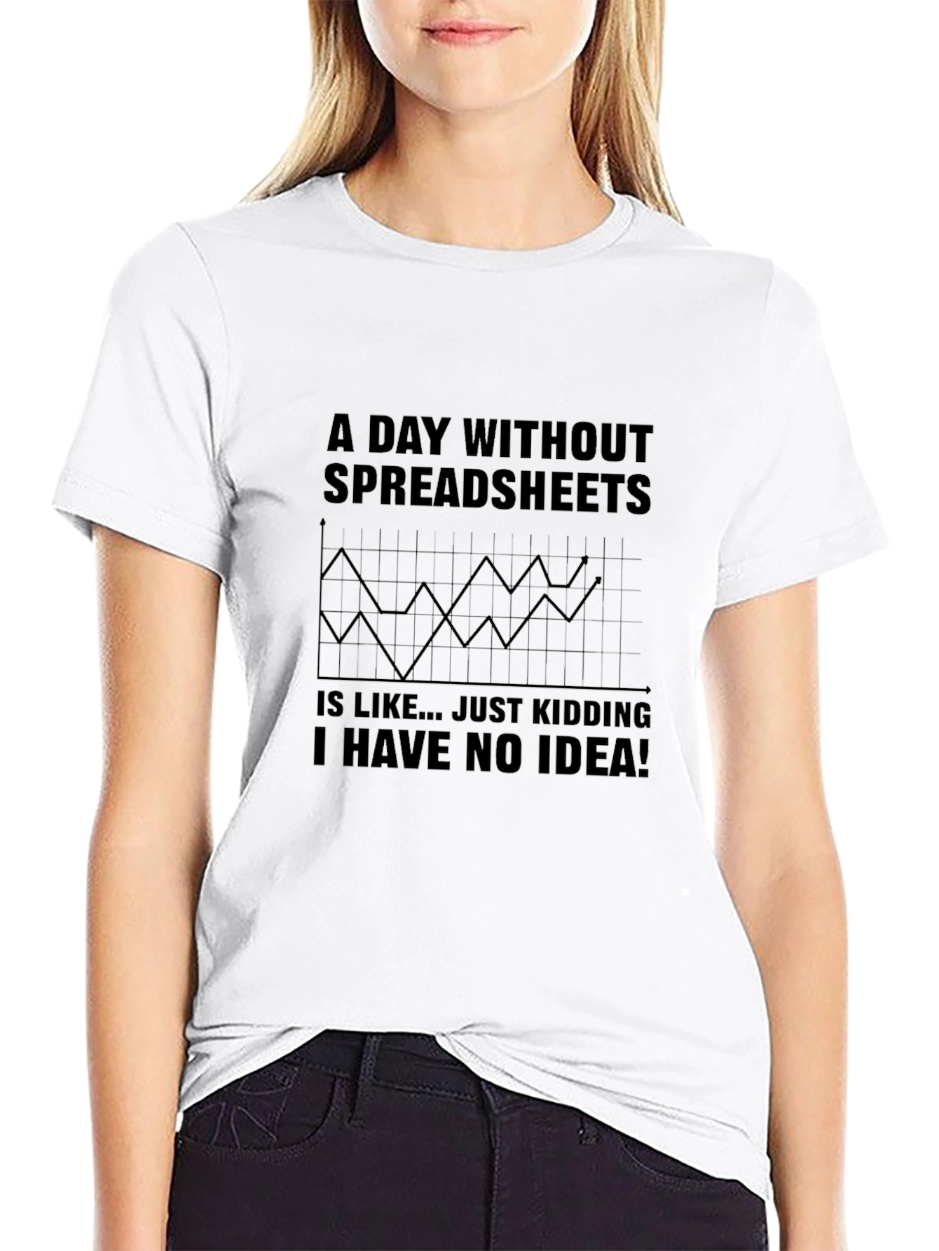 Spreadsheet Humor Graphic Tee