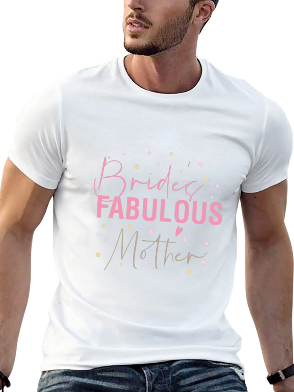 Brides Fabulous Mother T-Shirt - Black