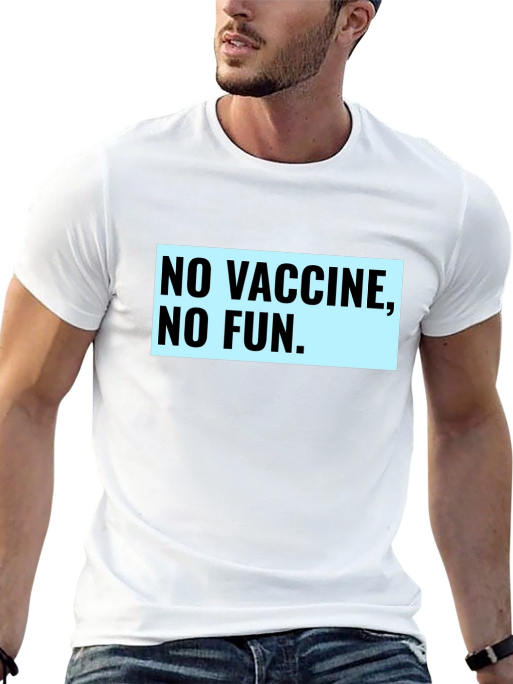 No Vaccine No Fun Graphic Tee