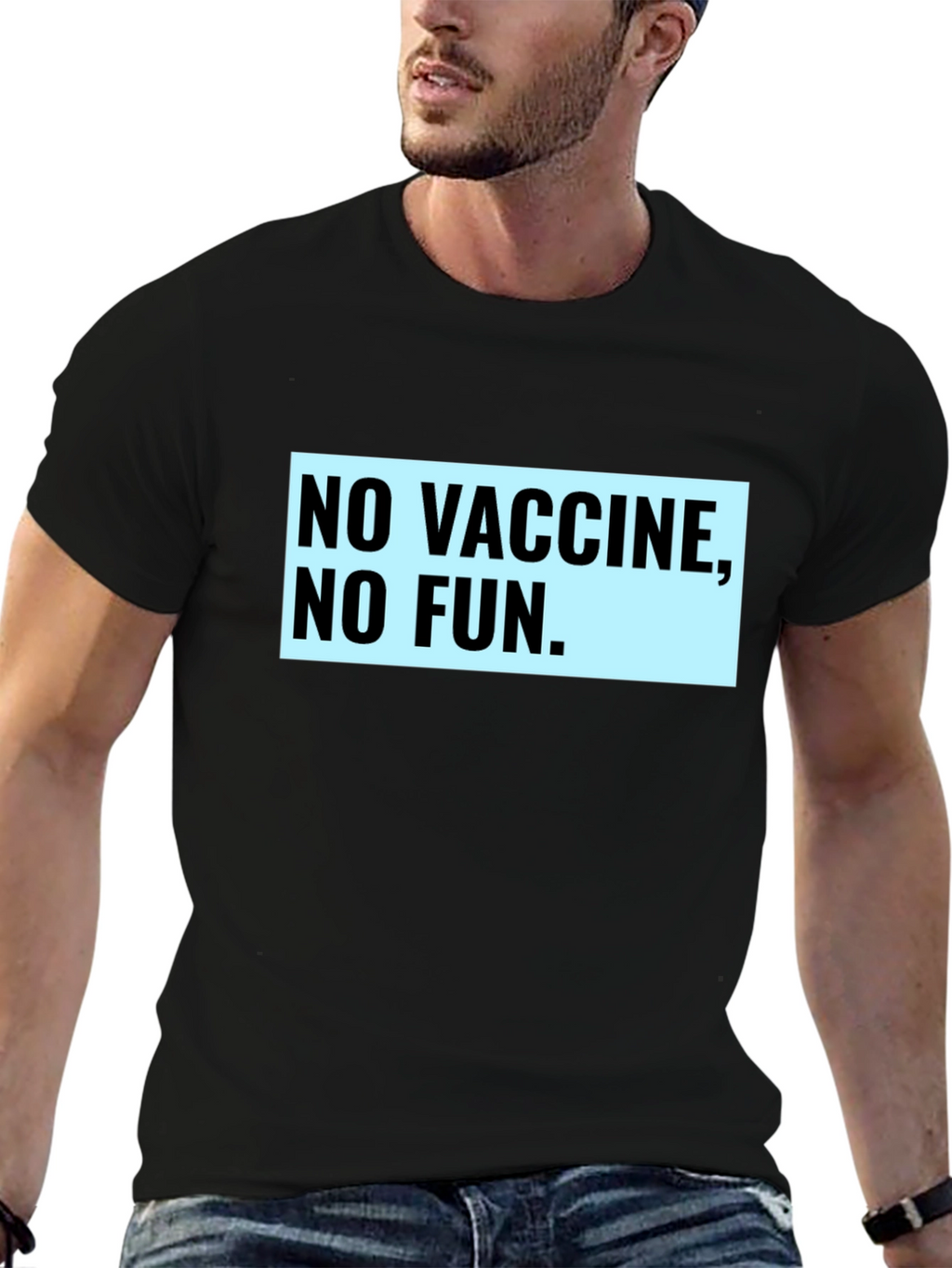 No Vaccine No Fun Graphic Tee