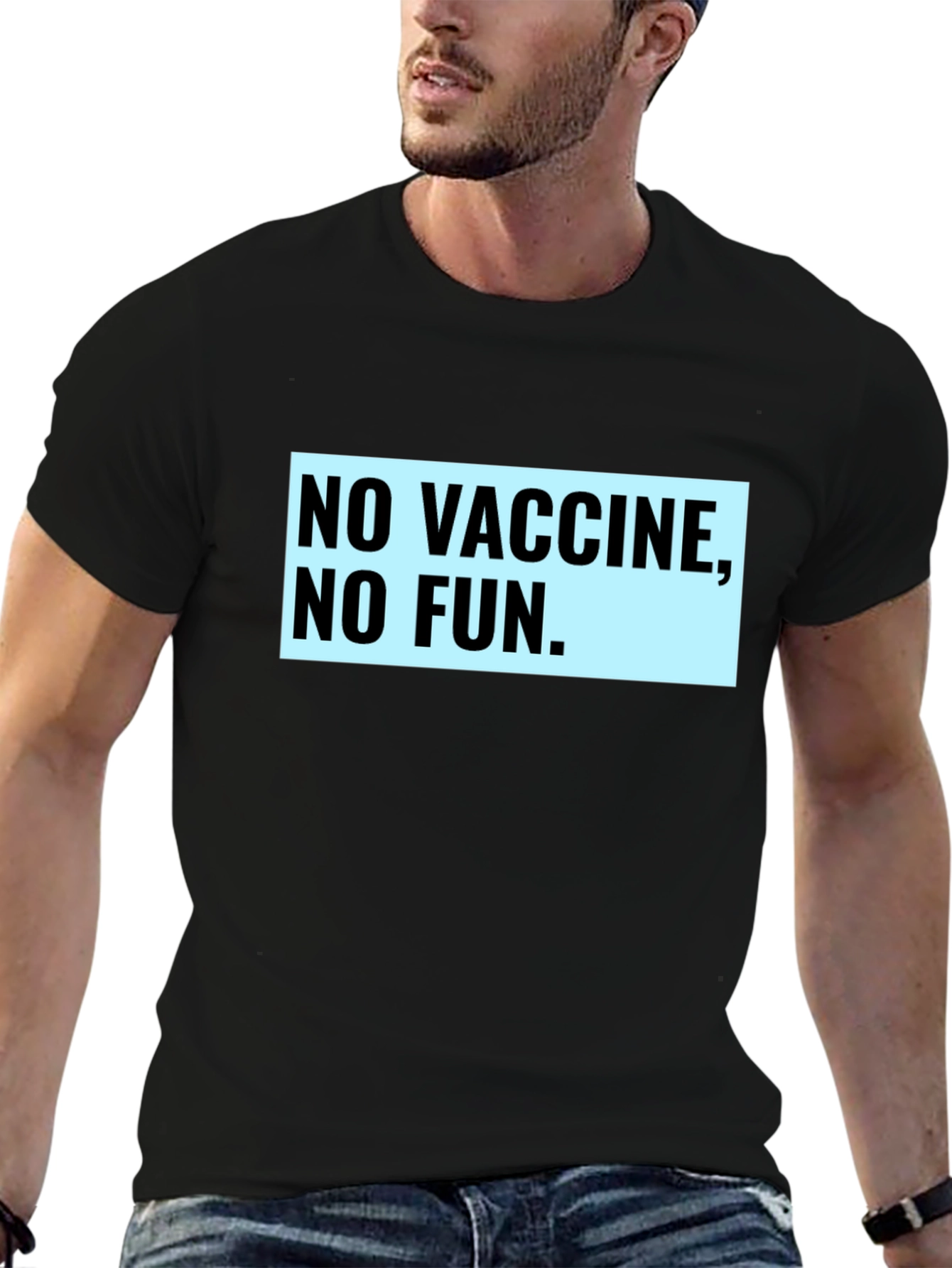 No Vaccine No Fun Graphic Tee