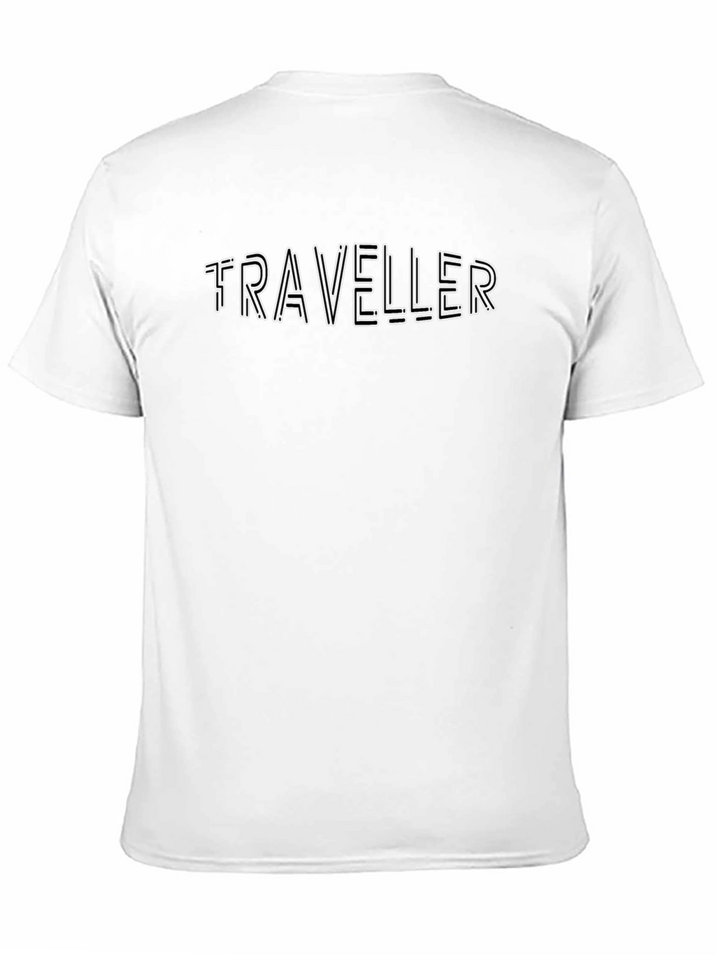 Traveller Graphic Tee - Cool Black T-Shirt