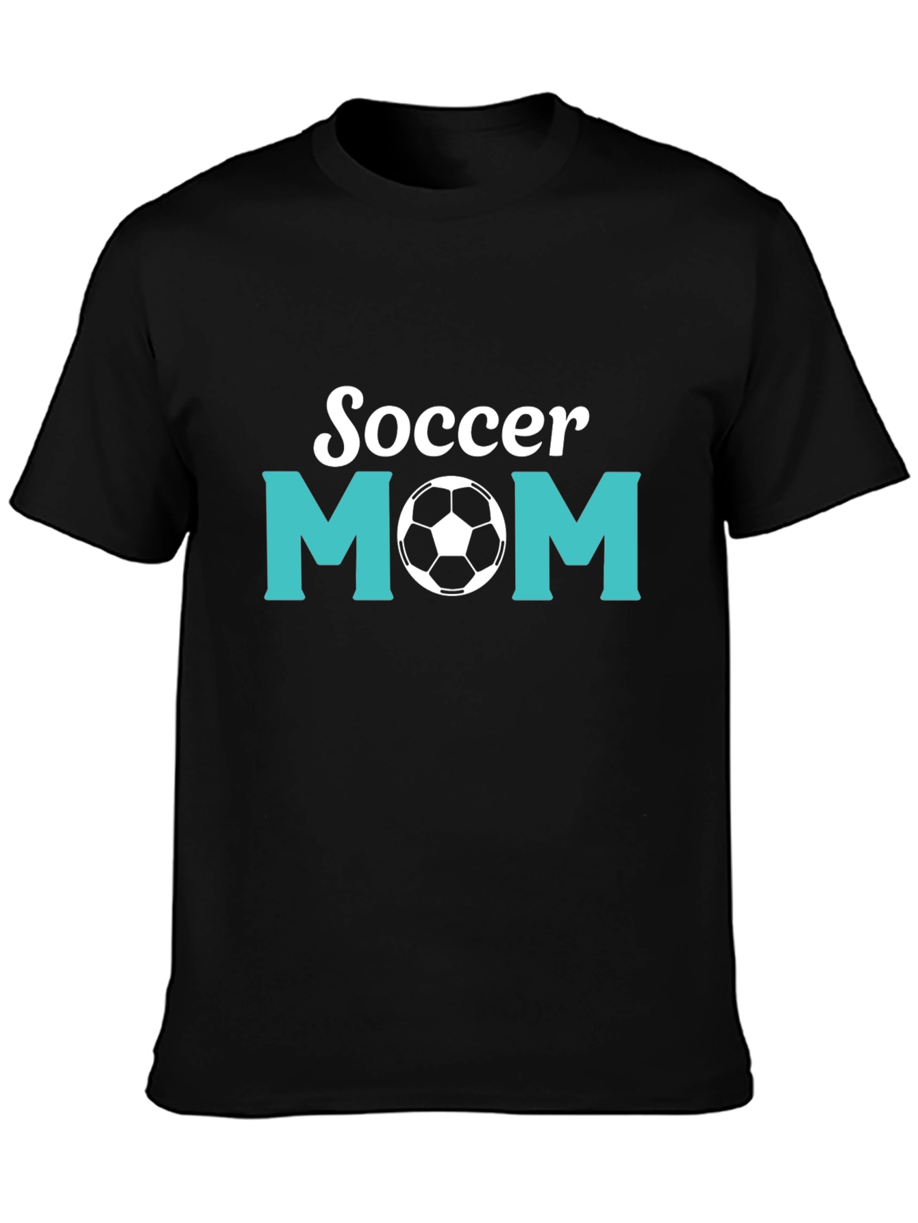 Soccer Mom T-Shirt - Black - Sporty & Stylish