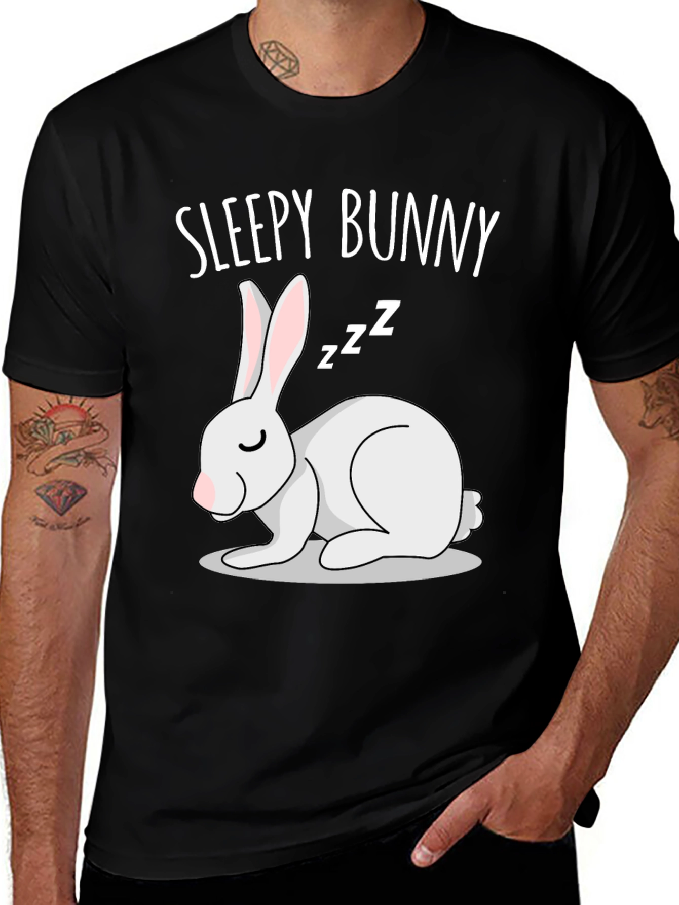 Sleepy Bunny T-Shirt - Cute & Comfy