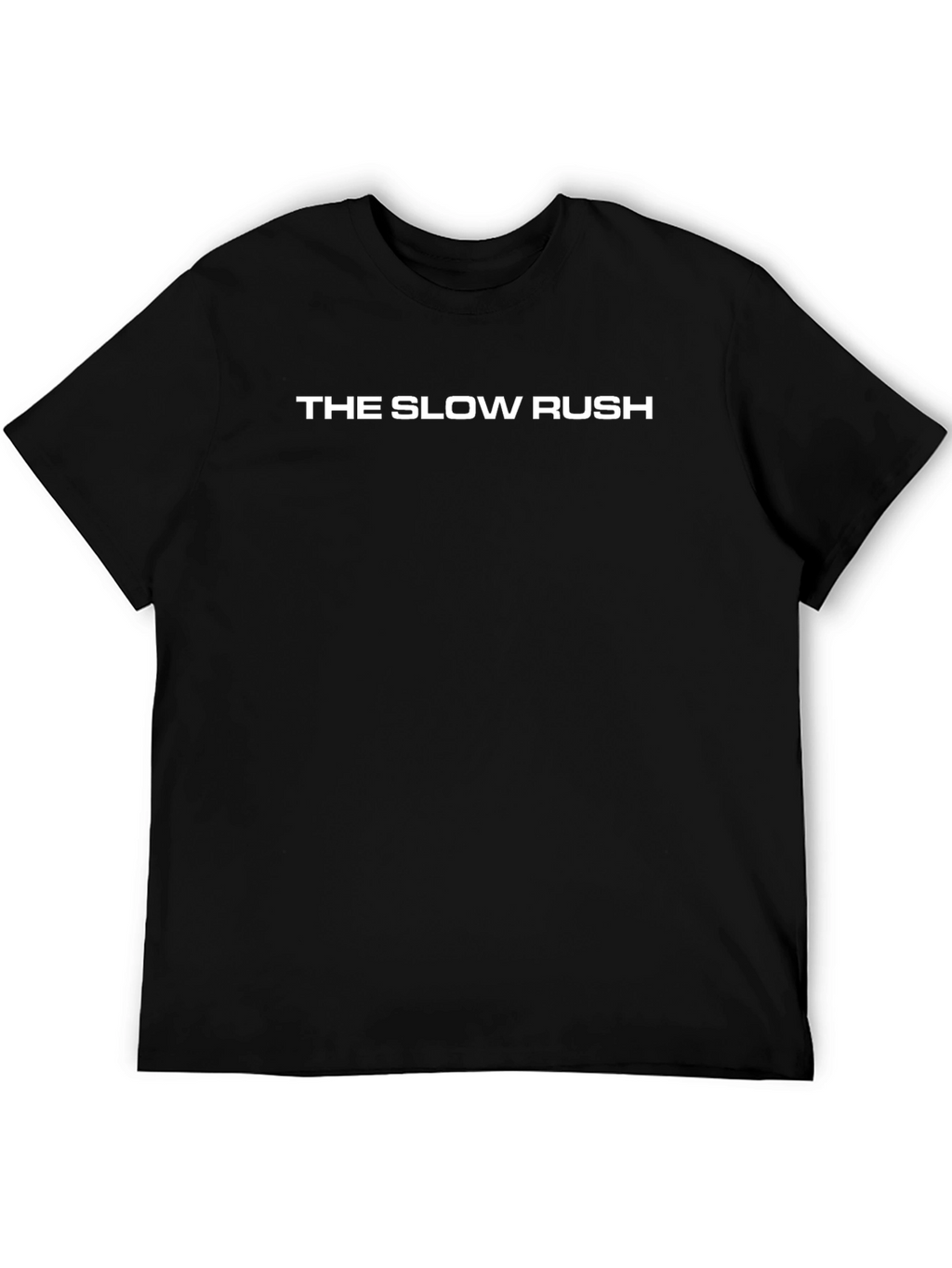 The Slow Rush Black Graphic Tee Shirt