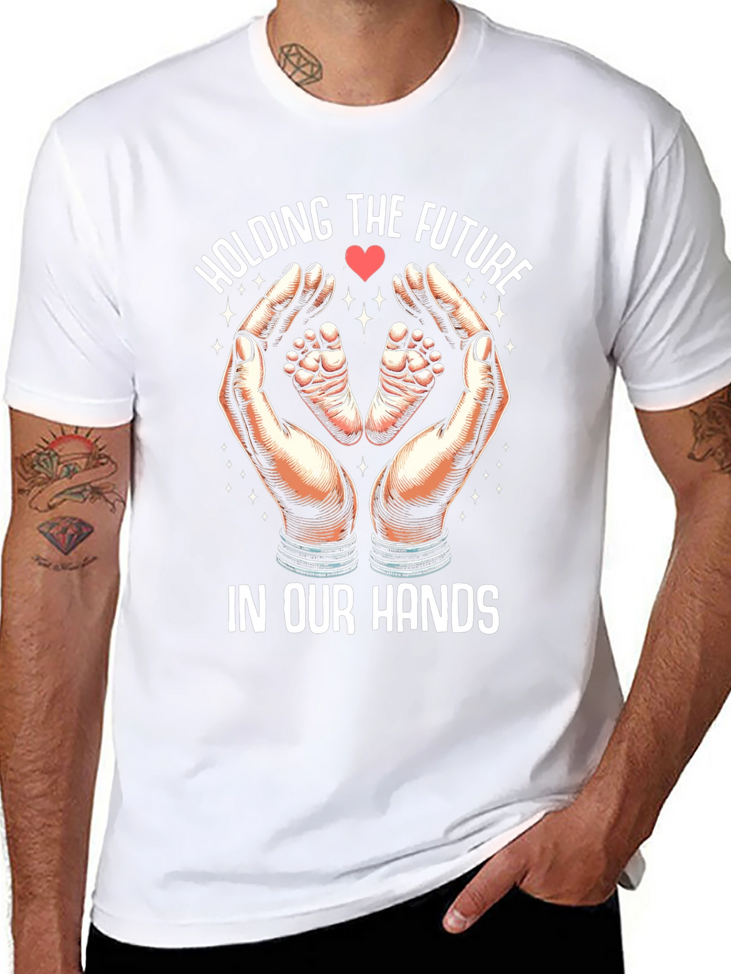 Holding The Future In Our Hands Graphic Tee