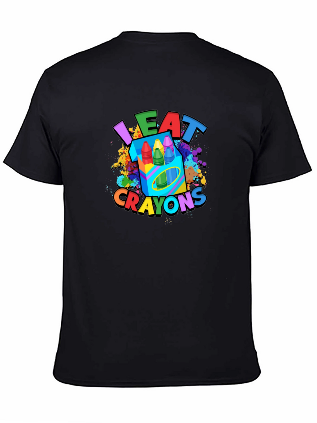 I Eat Crayons T-Shirt - Funny Graphic Tee