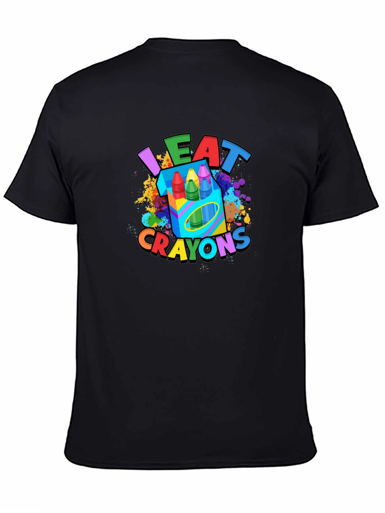I Eat Crayons T-Shirt - Funny Graphic Tee