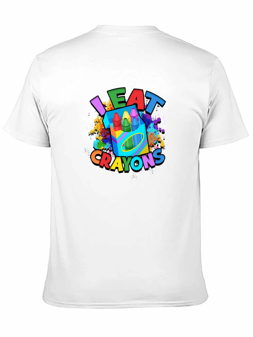 I Eat Crayons T-Shirt - Funny Graphic Tee