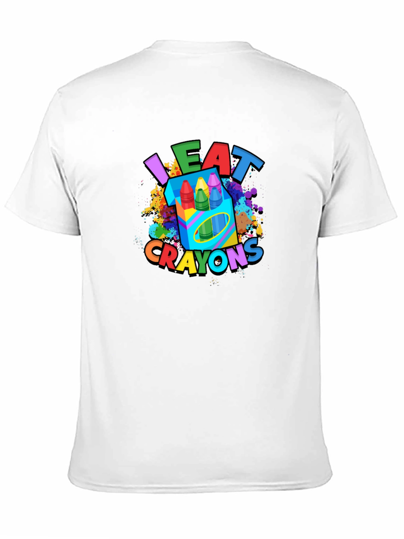 I Eat Crayons T-Shirt - Funny Graphic Tee
