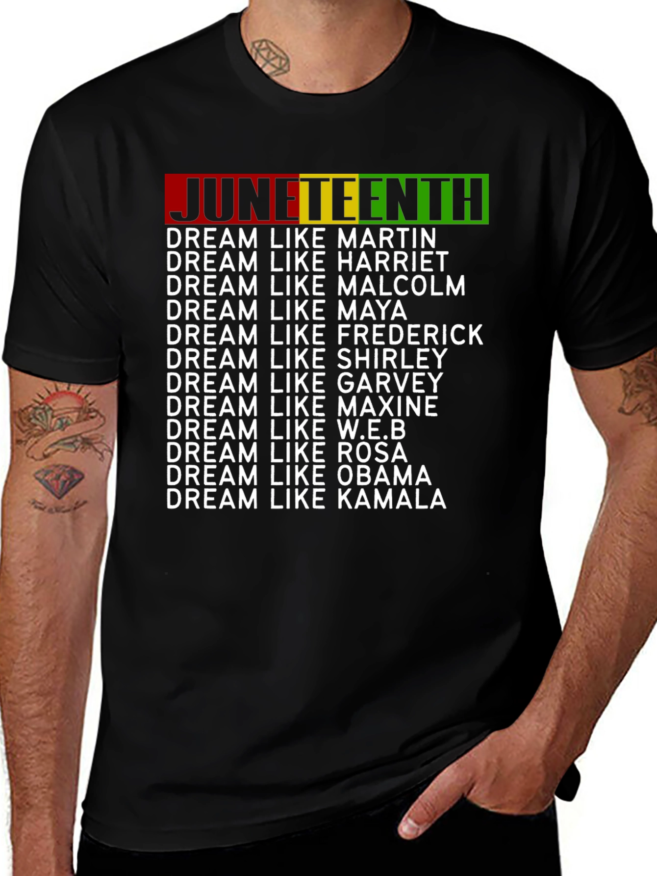 Juneteenth Dream Like T-Shirt