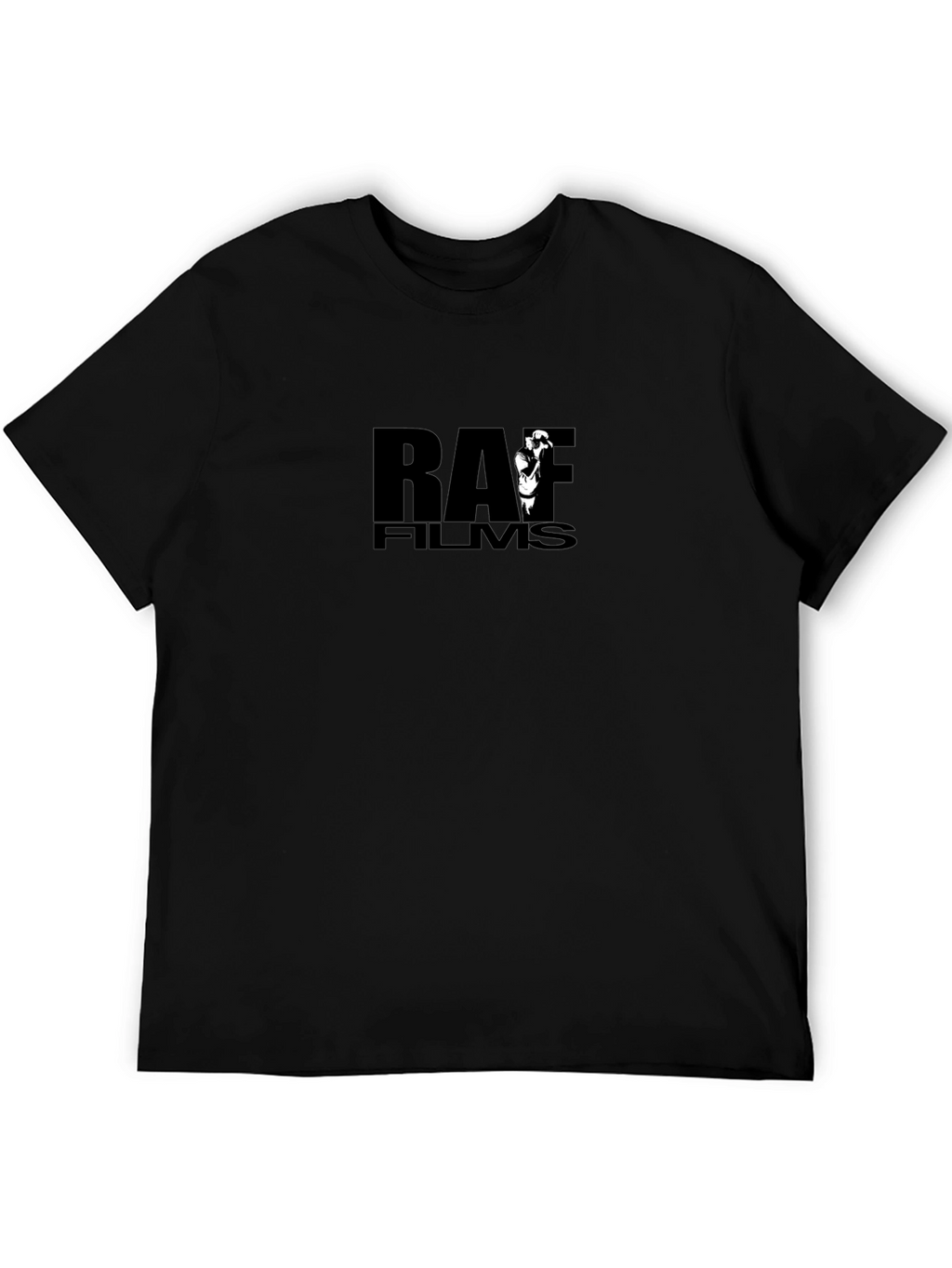 RAF Films Black Graphic Tee
