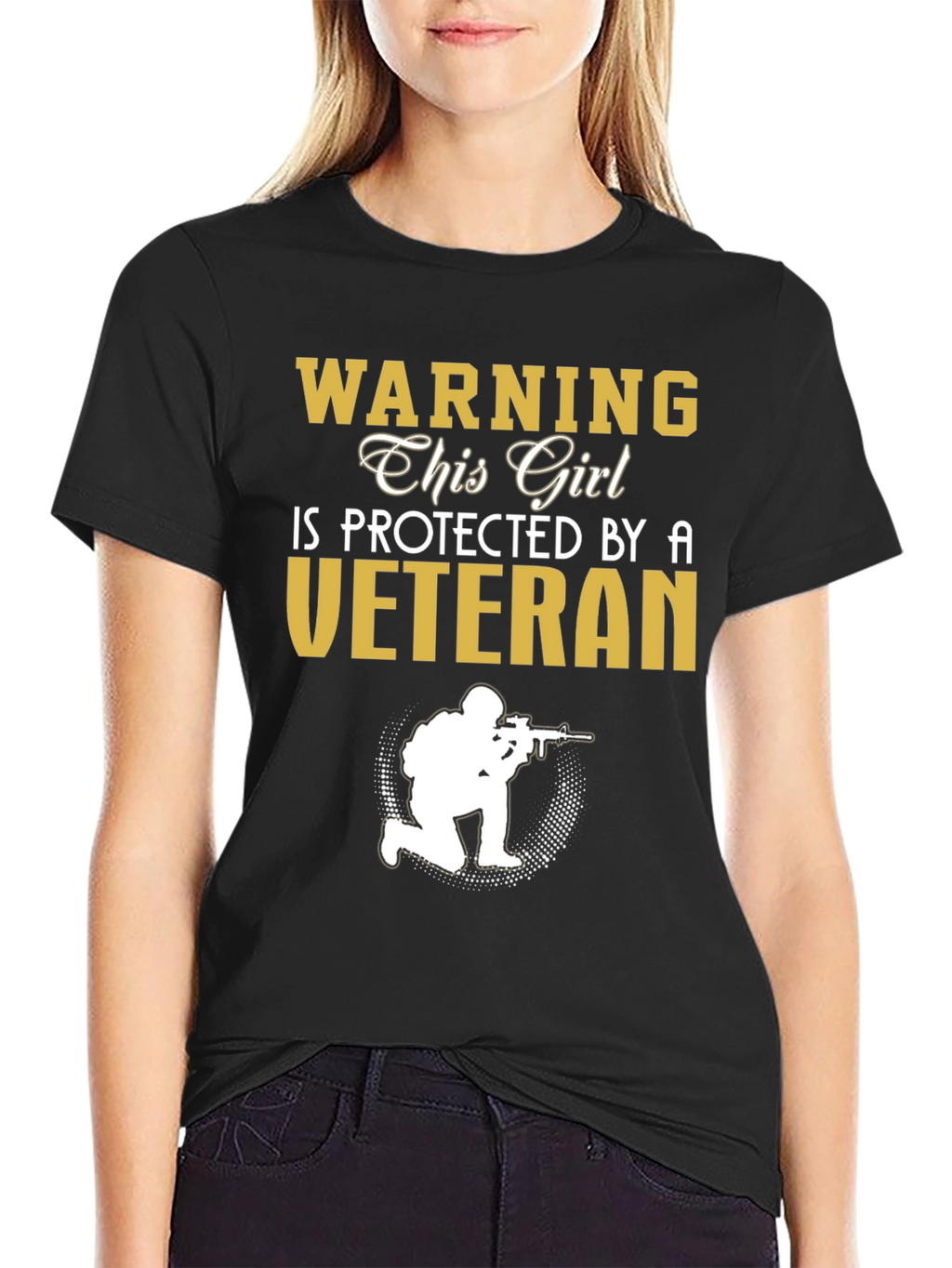 Protected by a Veteran T-Shirt