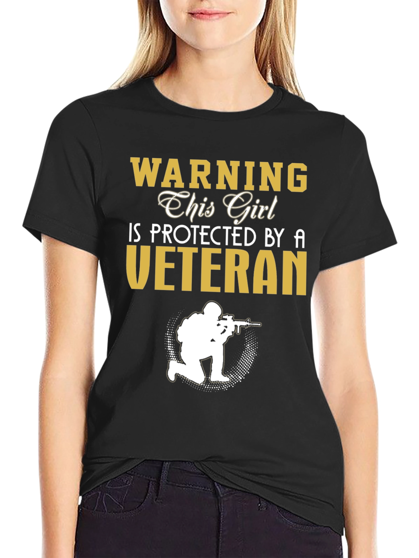 Protected by a Veteran T-Shirt