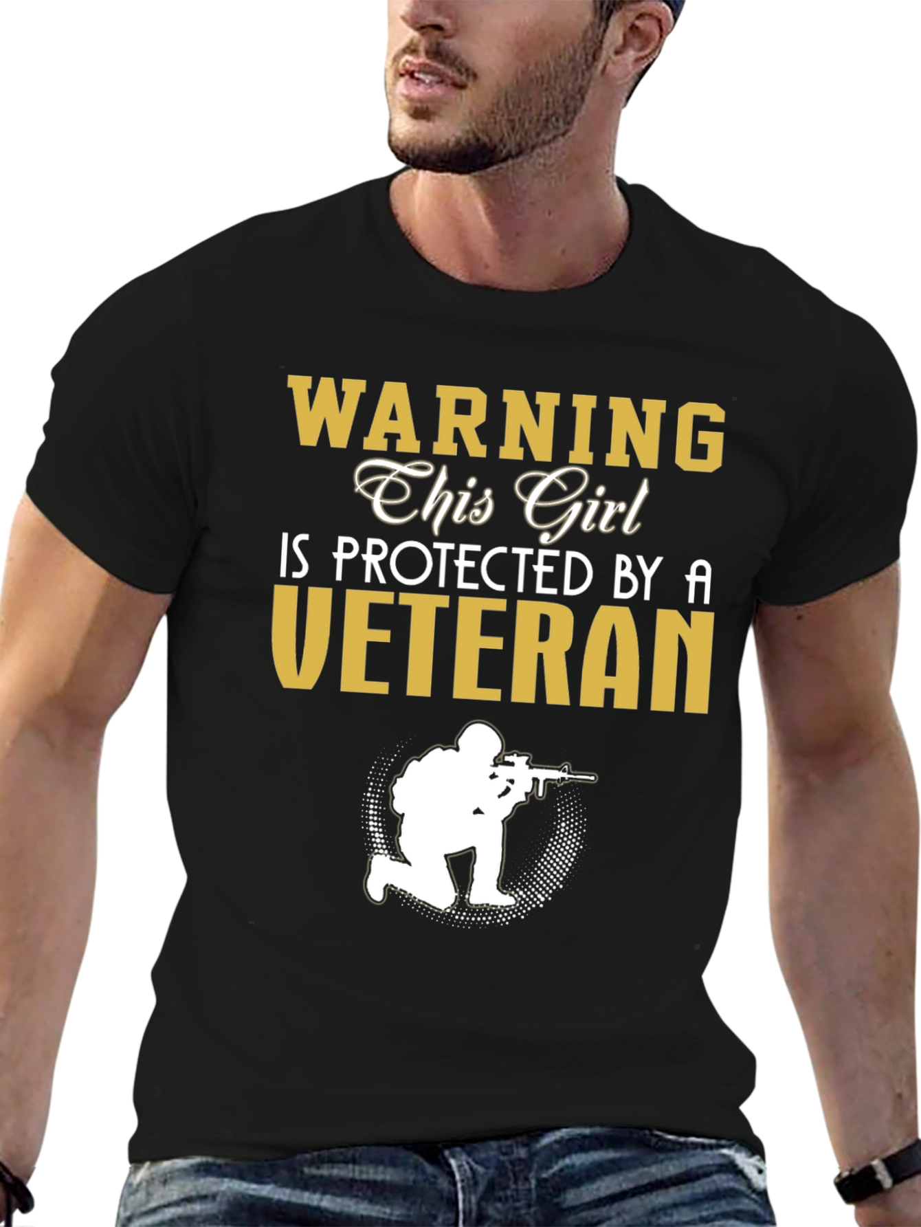 Protected by a Veteran T-Shirt
