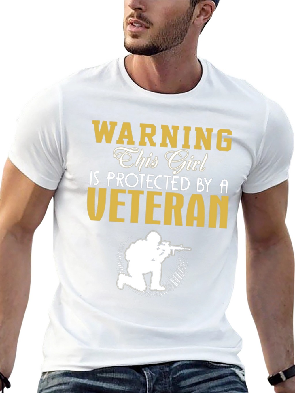 Protected by a Veteran T-Shirt