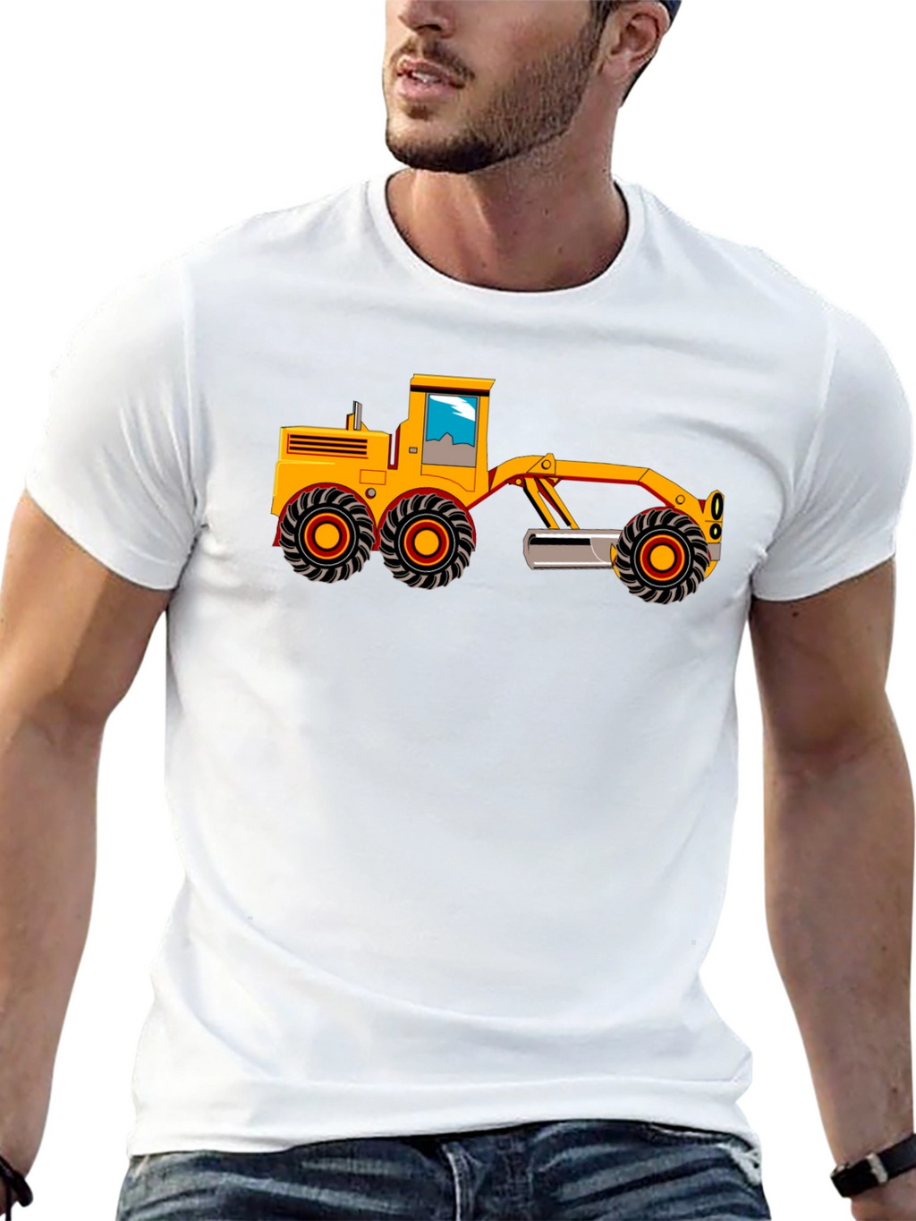 Grader T-Shirt - Construction Vehicle Tee