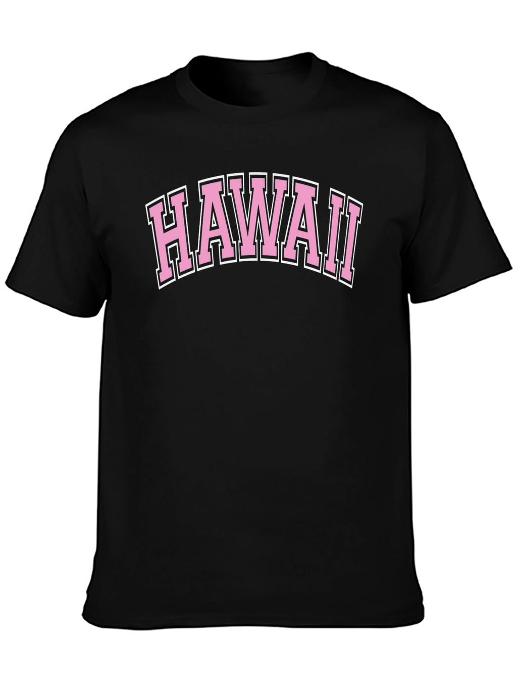 Hawaii Graphic Tee - Black