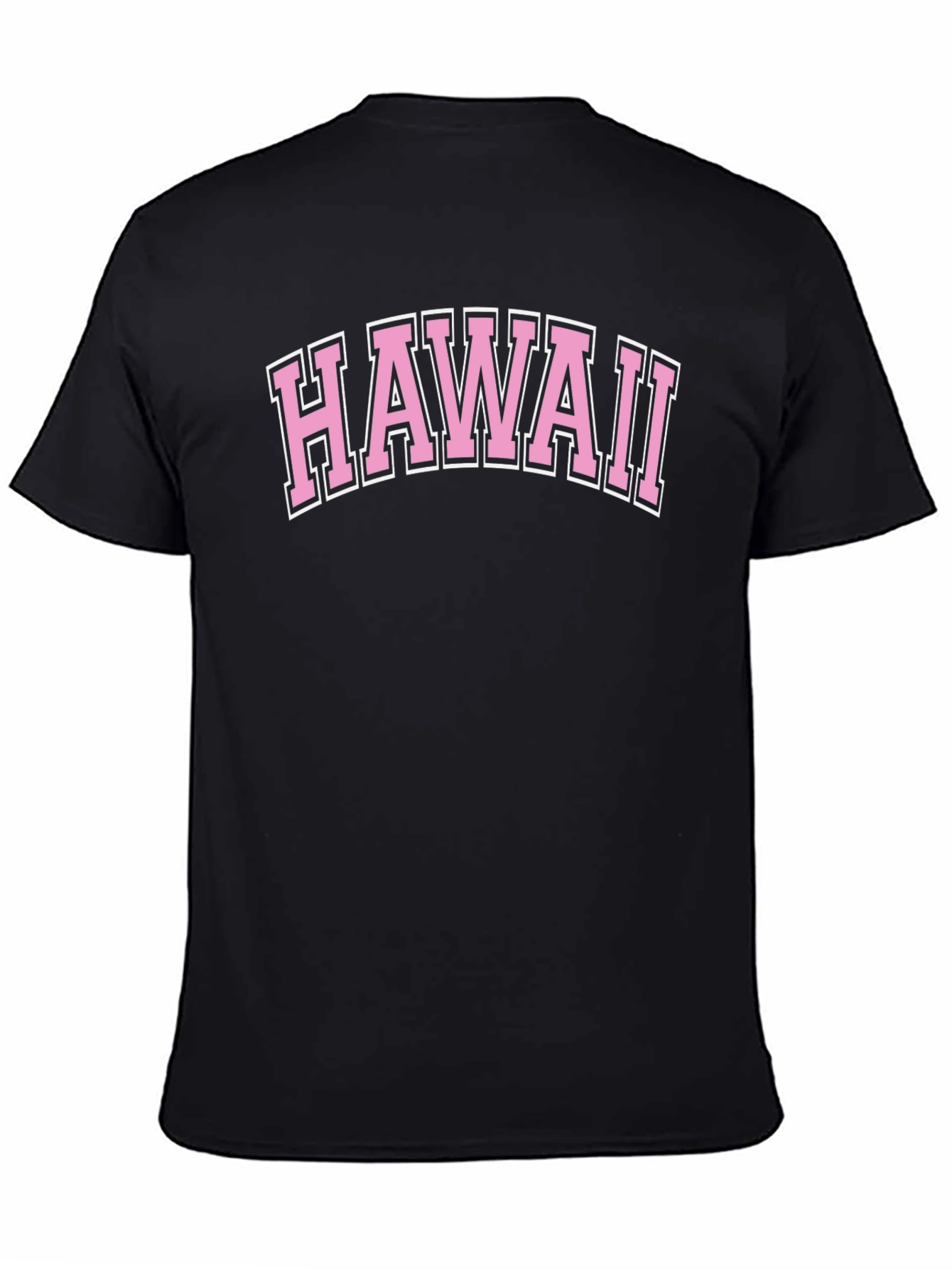 Hawaii Graphic Tee - Black