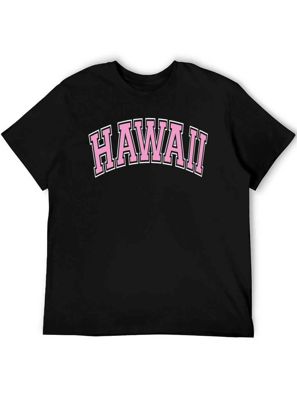 Hawaii Graphic Tee - Black