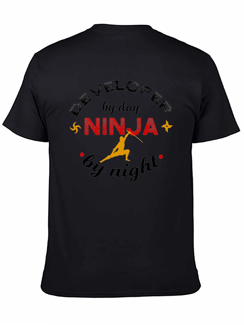 Developer by Day Ninja by Night Graphic Tee