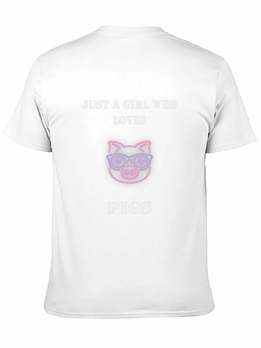 Just A Girl Who Loves Pigs T-Shirt