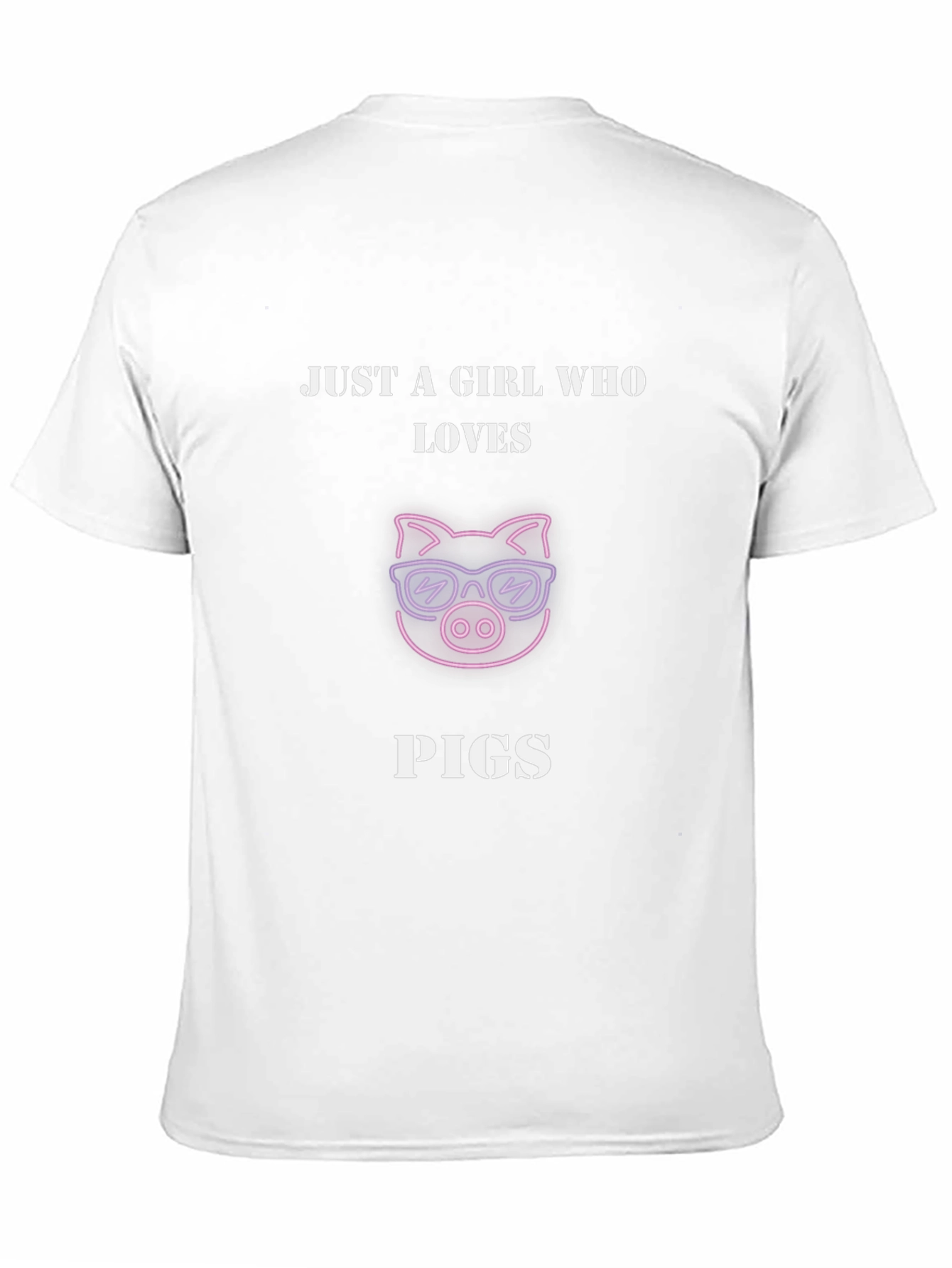 Just A Girl Who Loves Pigs T-Shirt