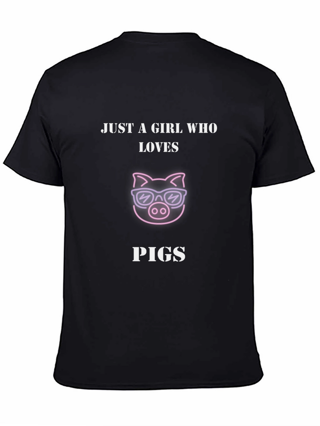 Just A Girl Who Loves Pigs T-Shirt