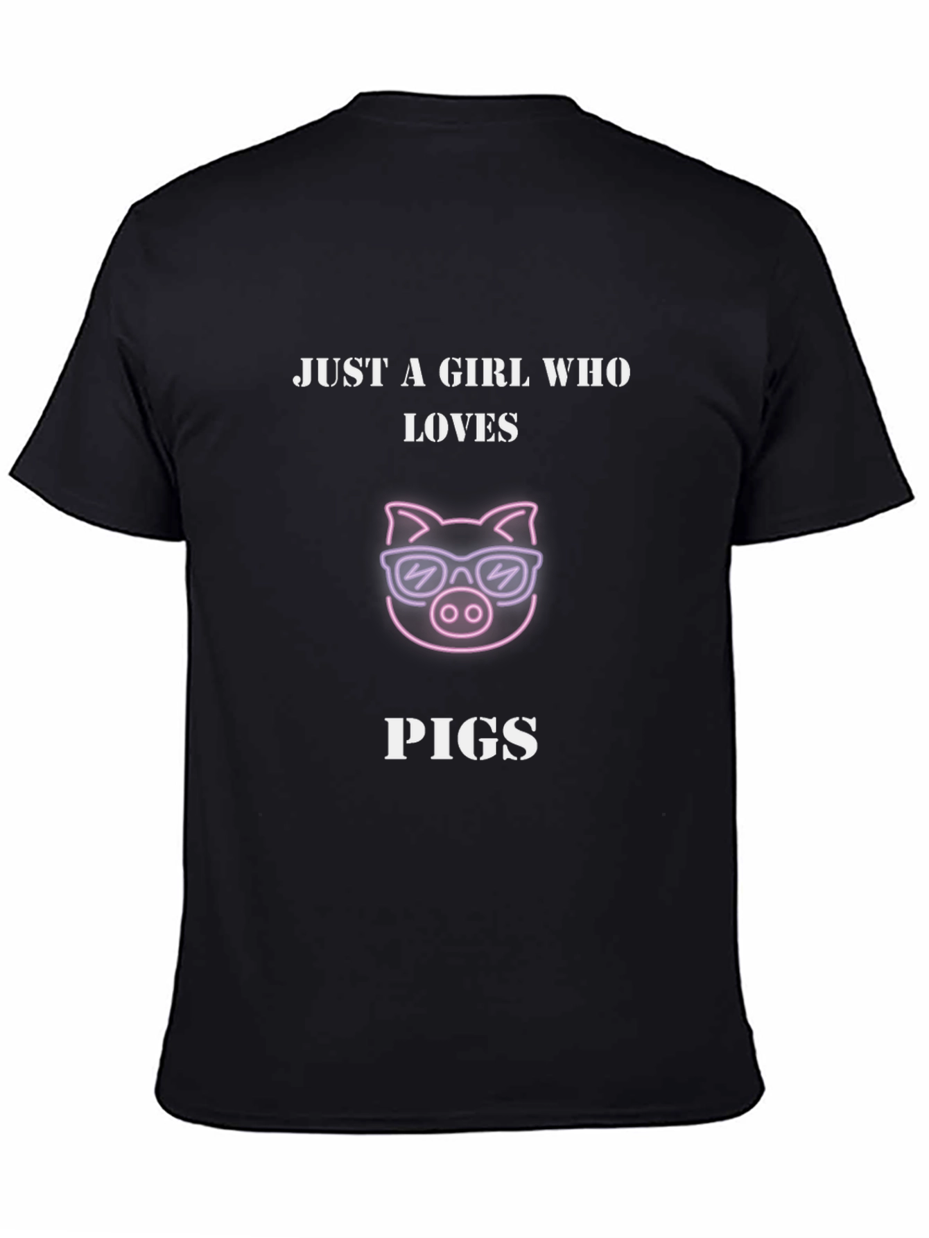 Just A Girl Who Loves Pigs T-Shirt
