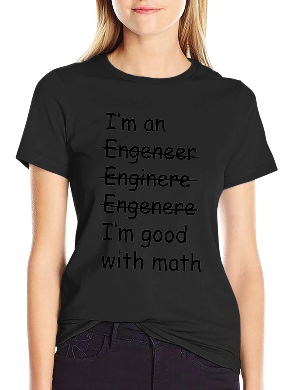 Funny Engineer T-Shirt - Good With Math