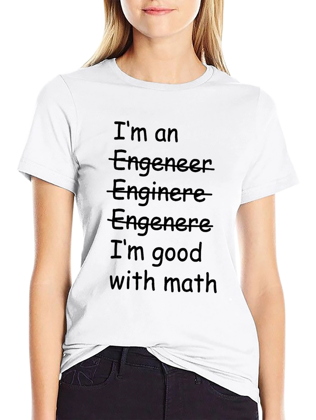Funny Engineer T-Shirt - Good With Math