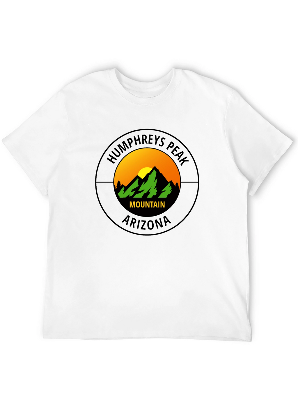Humphreys Peak Mountain Arizona T-Shirt