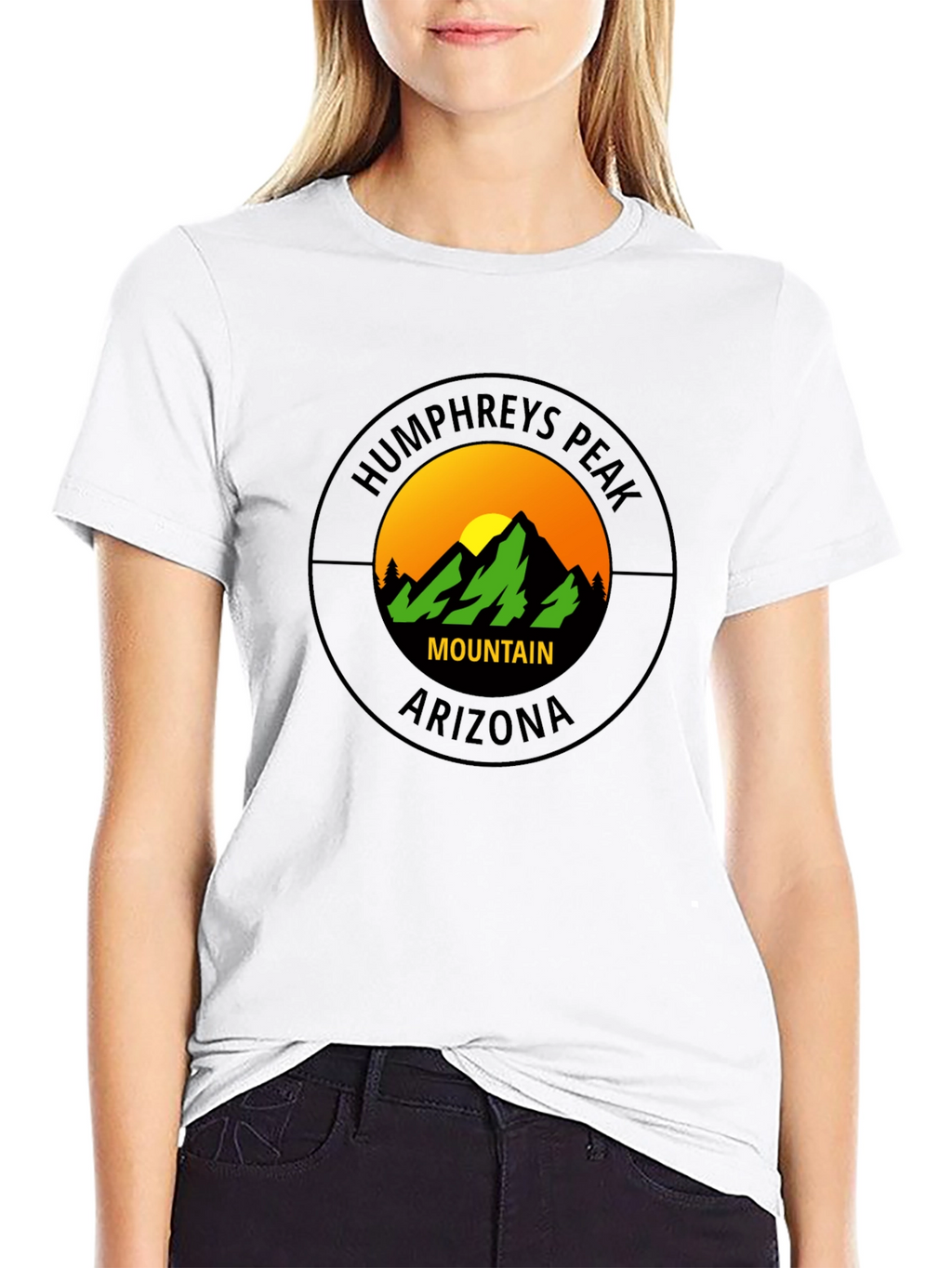 Humphreys Peak Mountain Arizona T-Shirt
