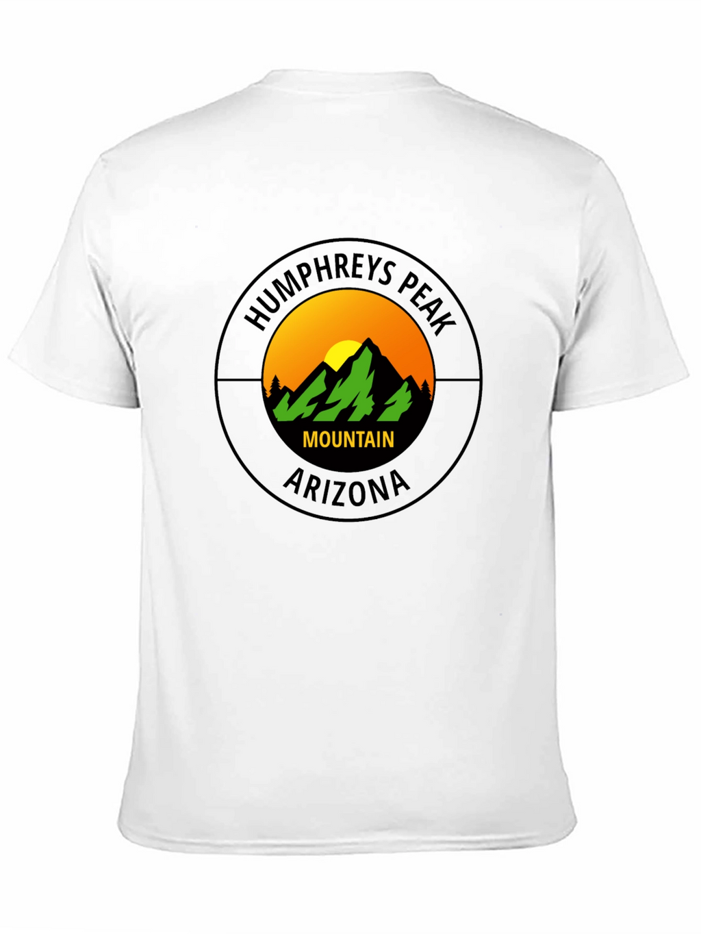 Humphreys Peak Mountain Arizona T-Shirt