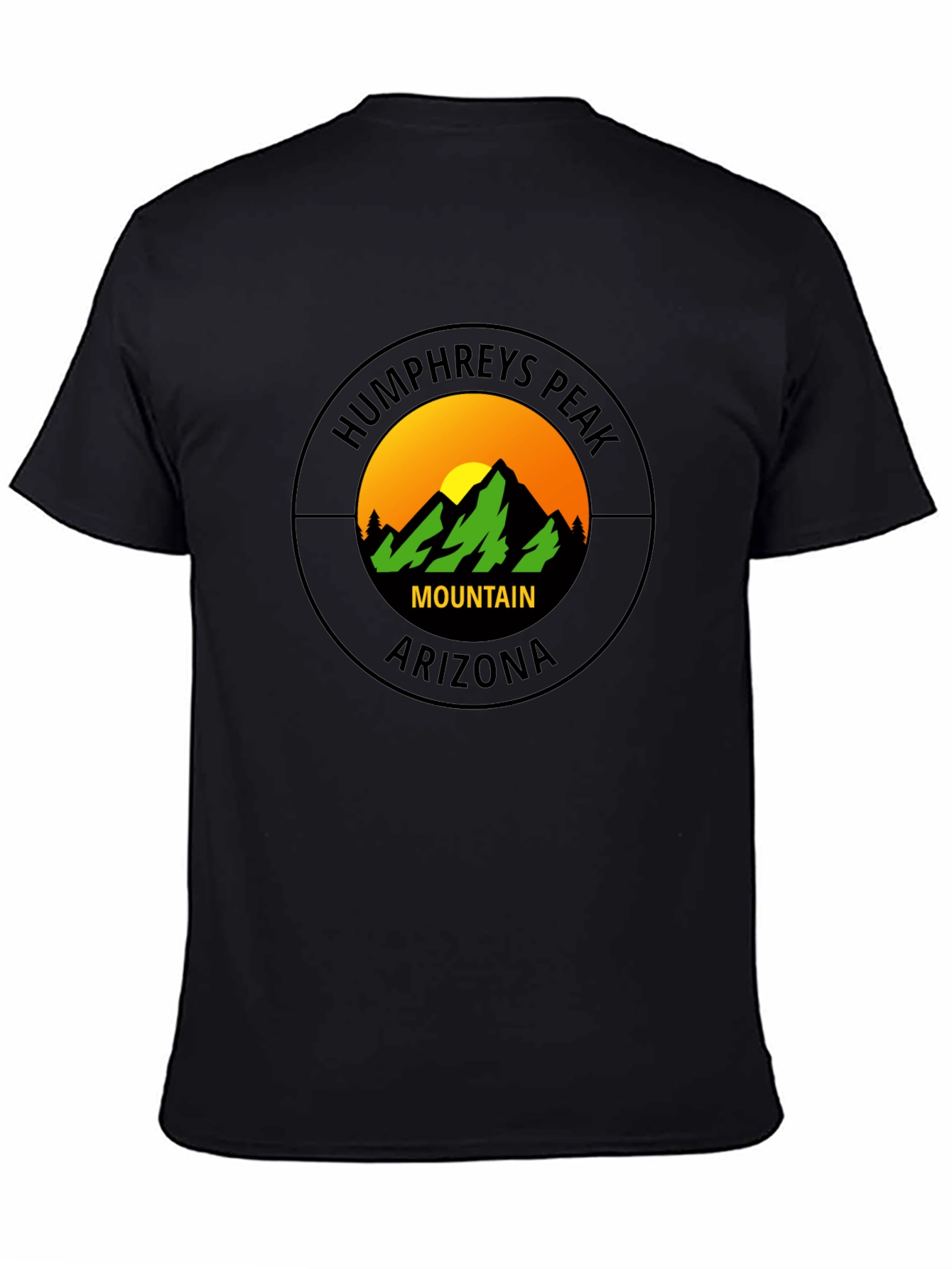 Humphreys Peak Mountain Arizona T-Shirt