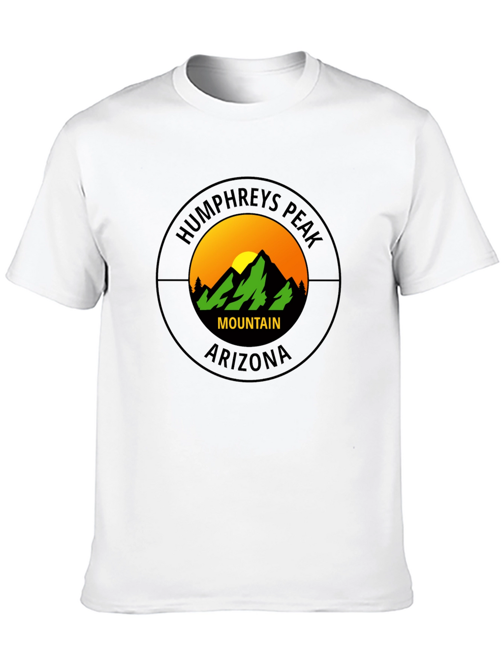 Humphreys Peak Mountain Arizona T-Shirt