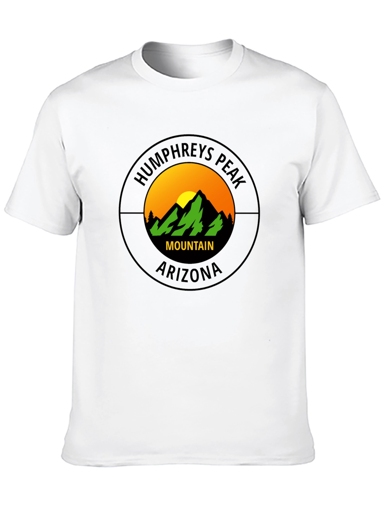 Humphreys Peak Mountain Arizona T-Shirt