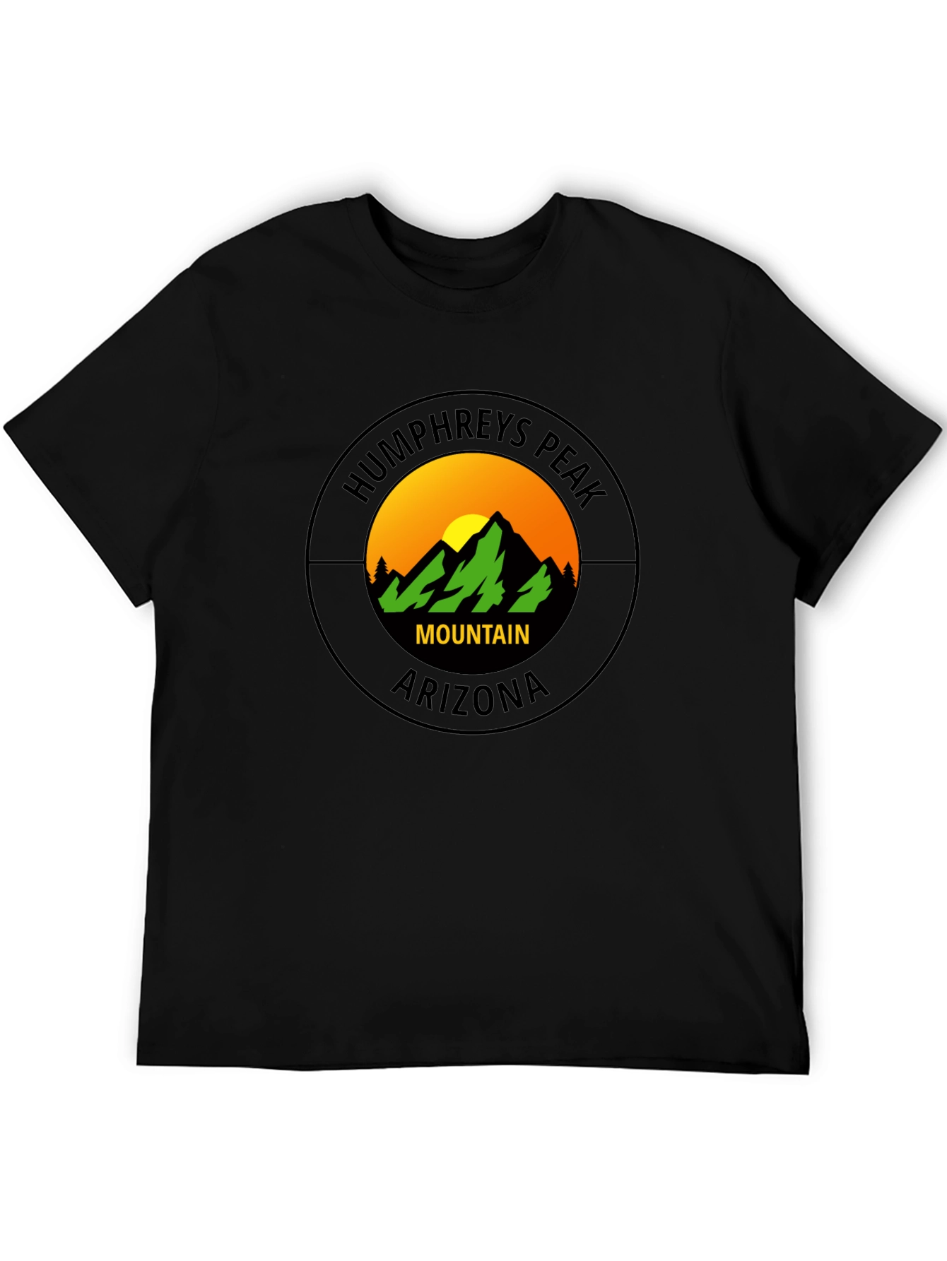 Humphreys Peak Mountain Arizona T-Shirt