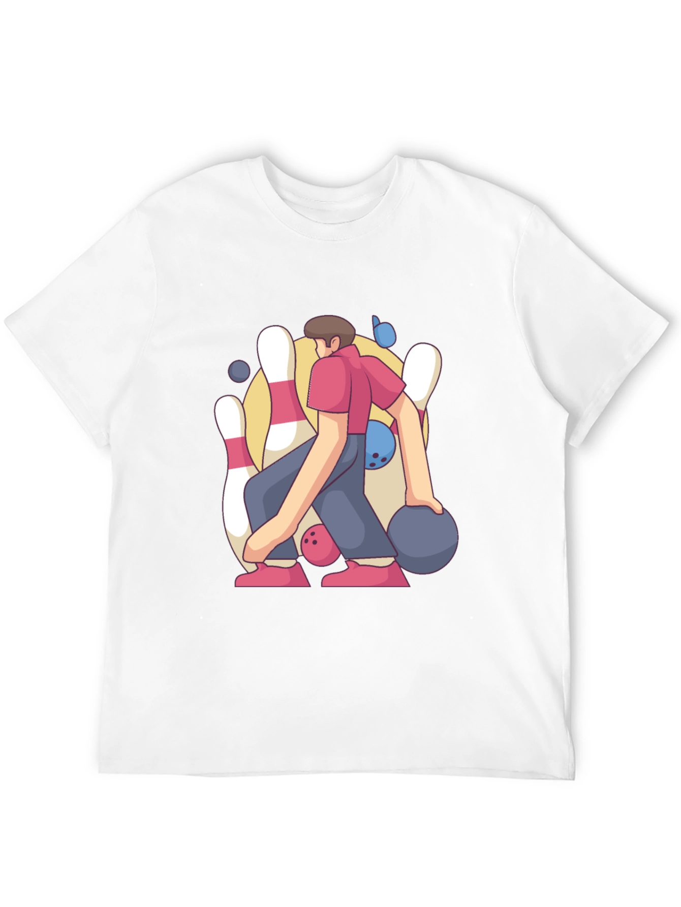 Bowling Strike Graphic Tee