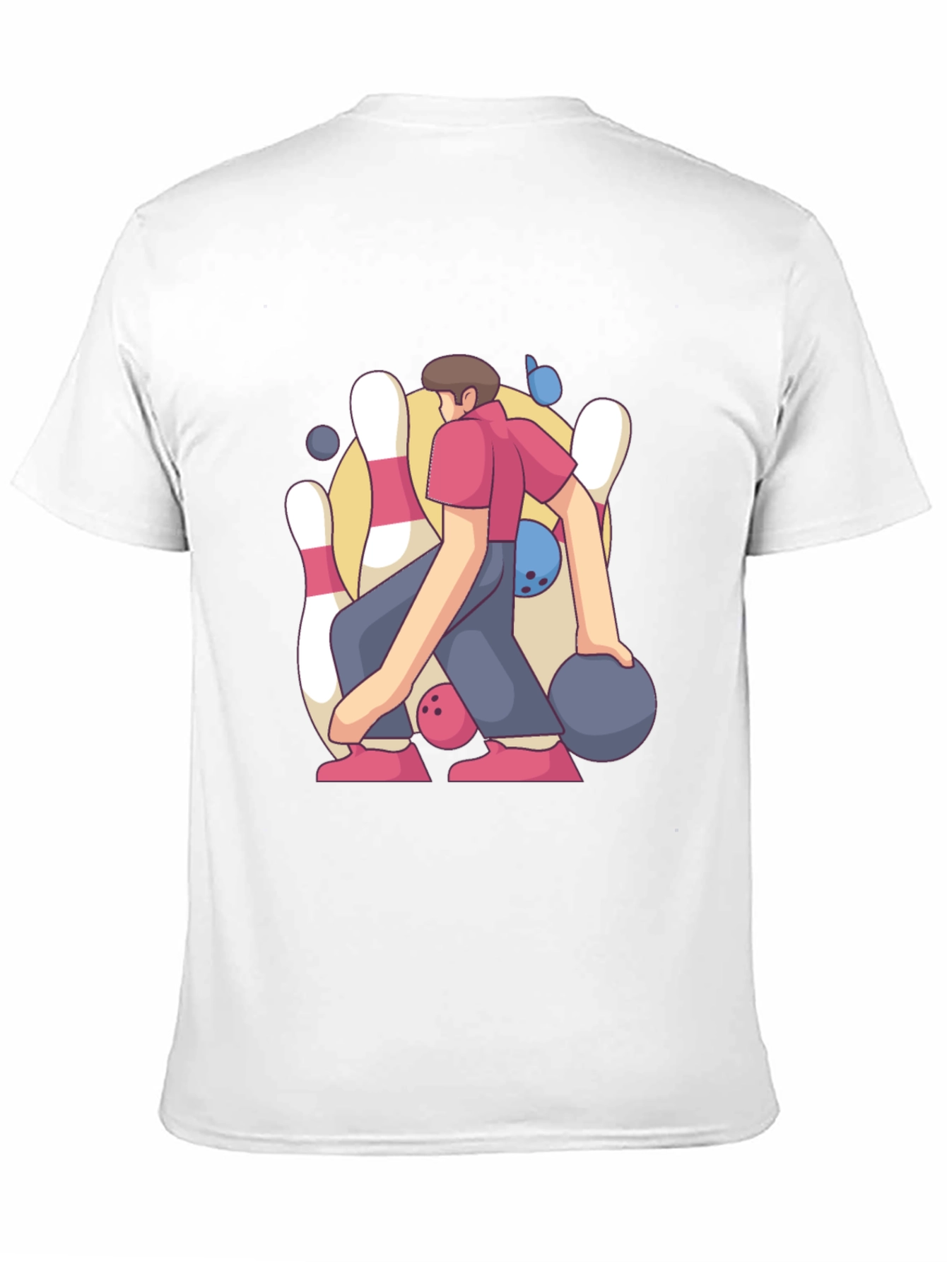 Bowling Strike Graphic Tee