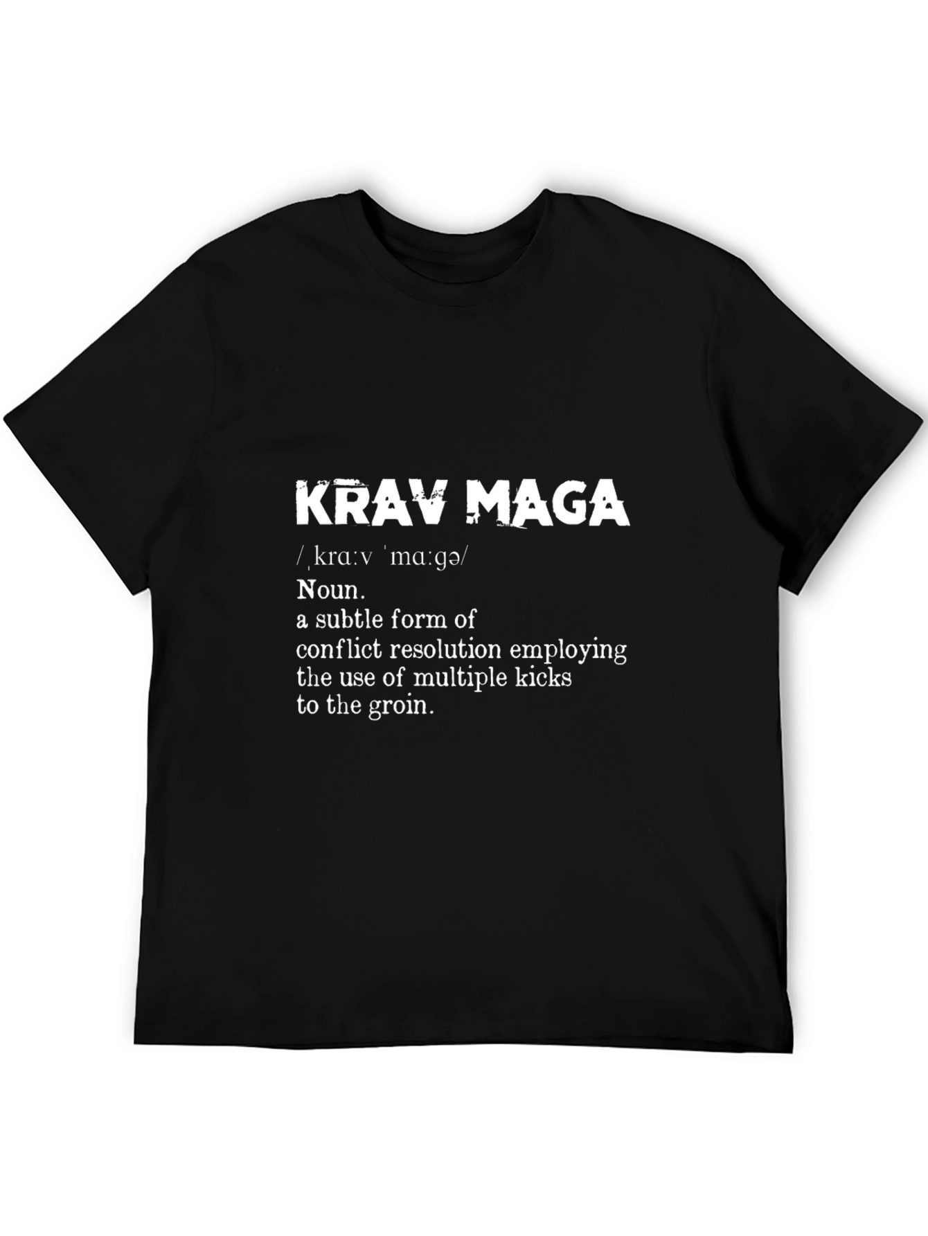 Krav Maga Definition T-Shirt - Martial Arts